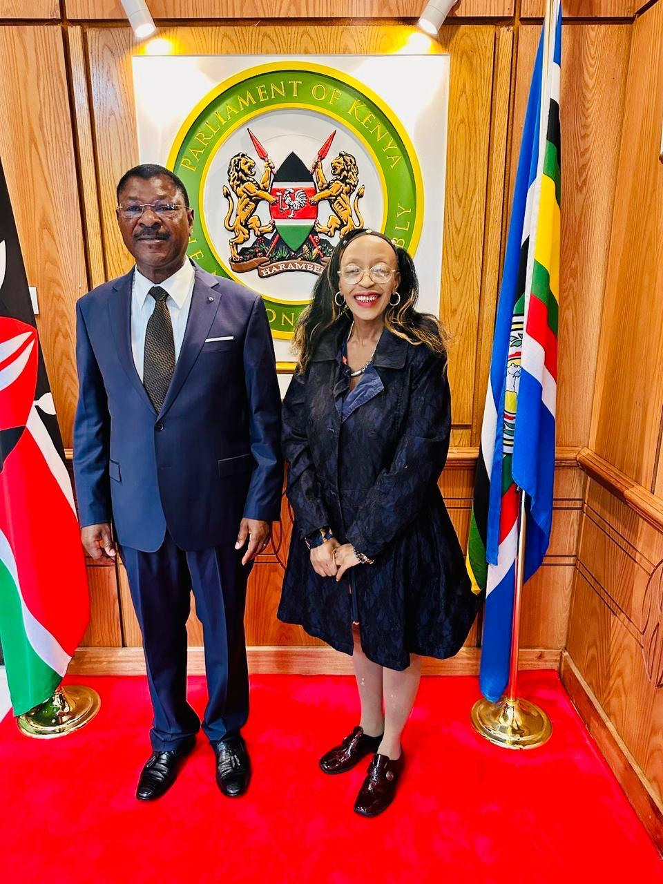 At the Parliament of Kenya